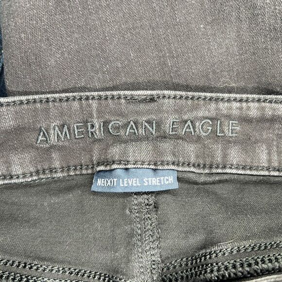 American Eagle Women's Size 4L‎ Next Level Stretch Hi Rise Jeggings - Picture 8 of 11